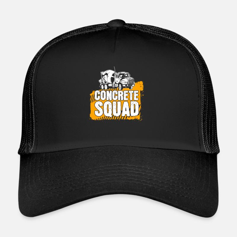 Concrete Builder Concrete Mixer Reinforced Concrete Builder Gift Trucker Cap