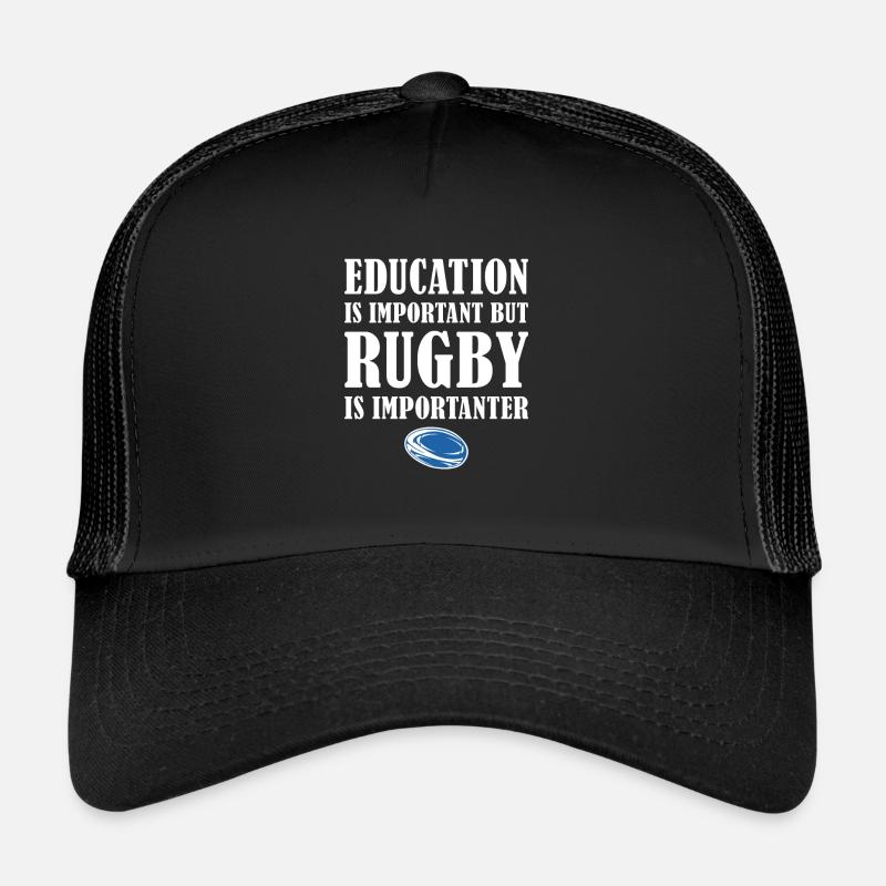 Mais le rugby est plus important Rugby écossais Casquette trucker 