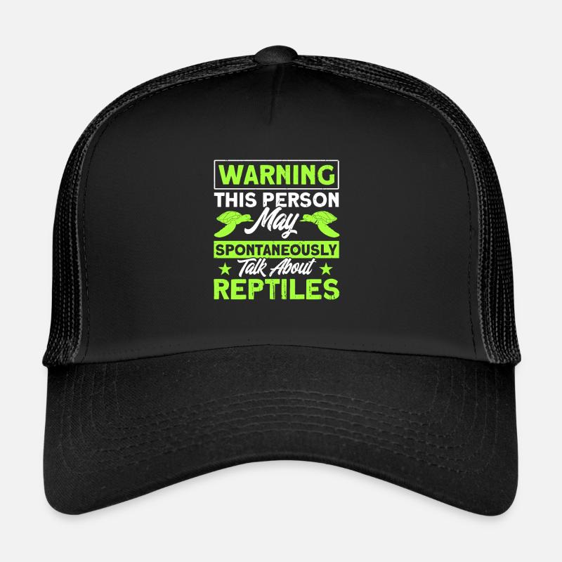 Reptile Reptile Lézards Cadeau Casquette trucker 