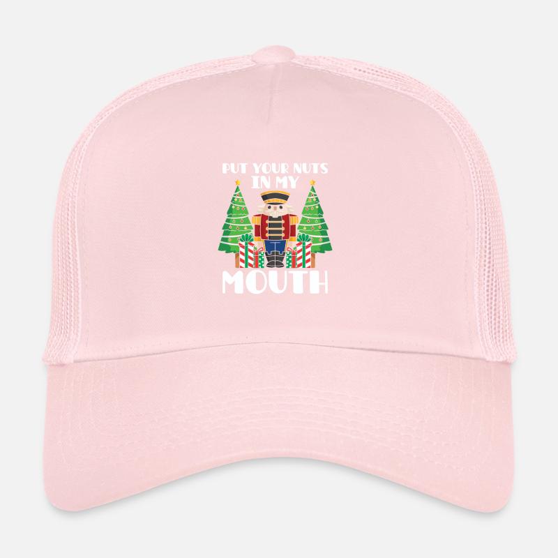 Mets tes noix dans ma bouche Noël Casquette trucker 