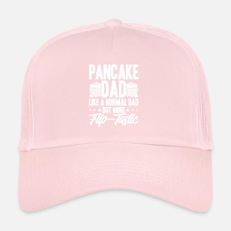 Fluffy Flat Cake Pancake Breakfast Pan Trucker Cap