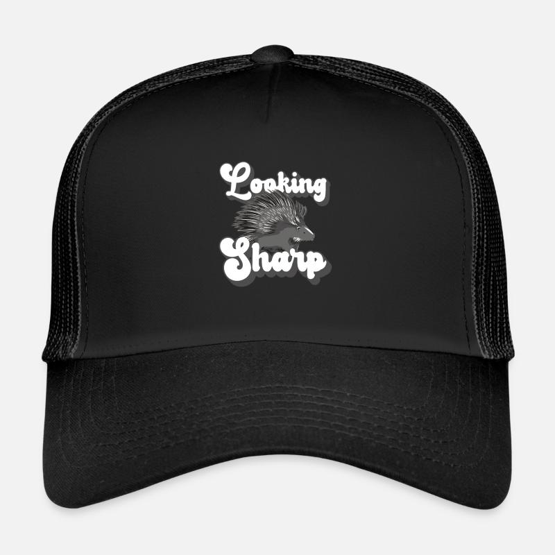 Looking Sharp Porcupine Trucker Cap