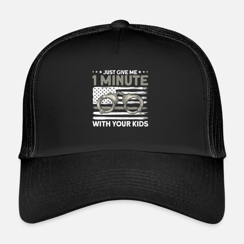 Menottes Agent correctionnel Gardien de prison Casquette trucker 