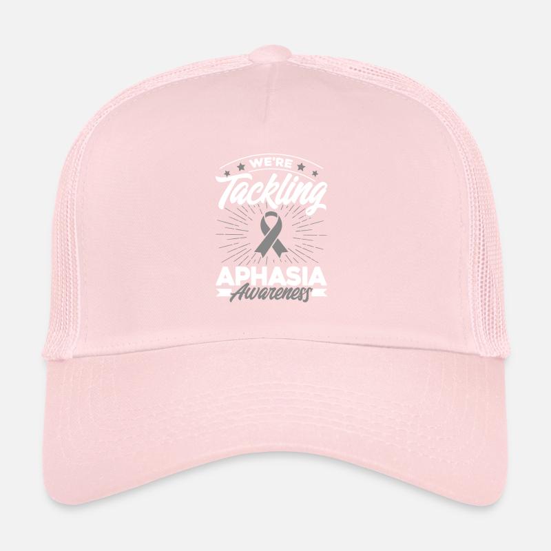 Grey Loop Aphasia Support Aphasia Overl Casquette trucker 