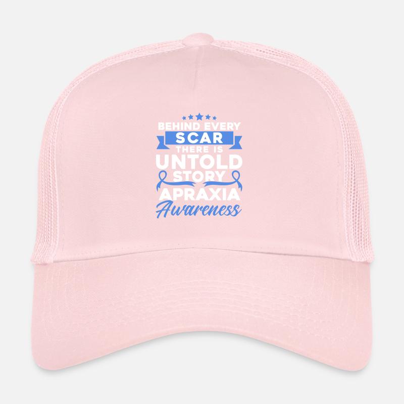 Apraxia Fighter Apraxia Survivor Apraxia Under Casquette trucker 