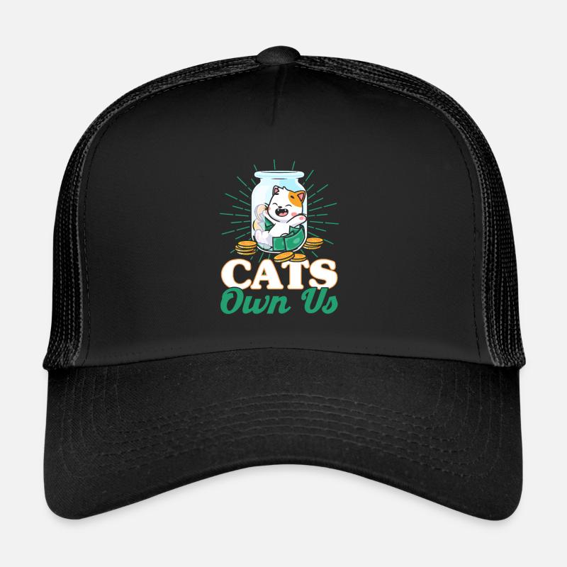 Chat Dictons Chat Chat Amoureux Cadeau Casquette trucker 