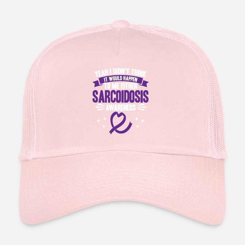 Sarcoïdose Combattant Sarcoïdose Sensibilisation Sarkoido Casquette trucker 