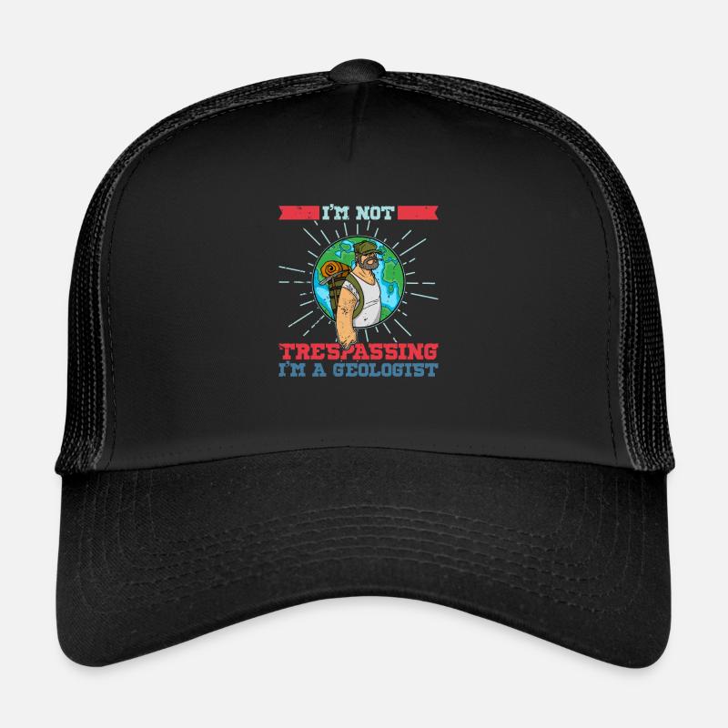 Geologie Studium Geologe Beruf Steine Spruch Trucker Cap