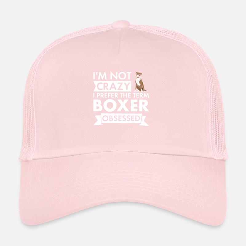 I Prefer The Term Boxer Obsessed Trucker Cap