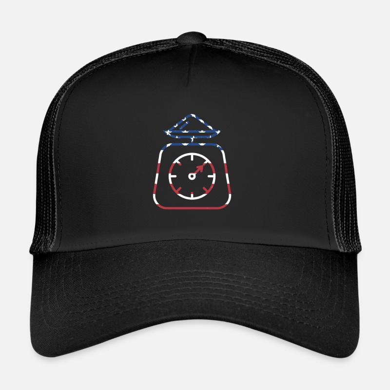 Baker Us Flag Baking Trucker Cap