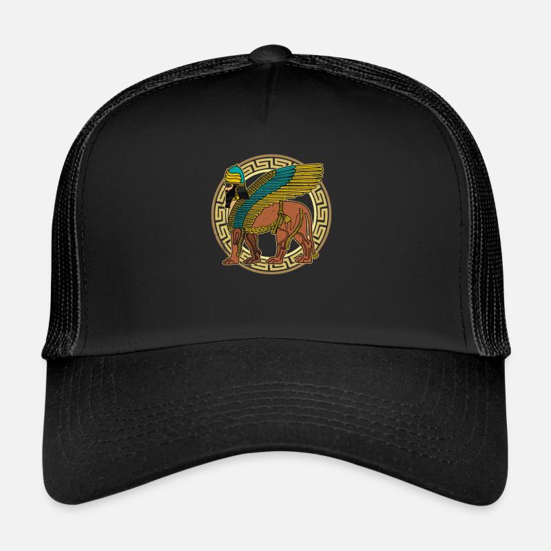 Assyrie Lamassu Divinité Babylone Mythologie Casquette trucker 