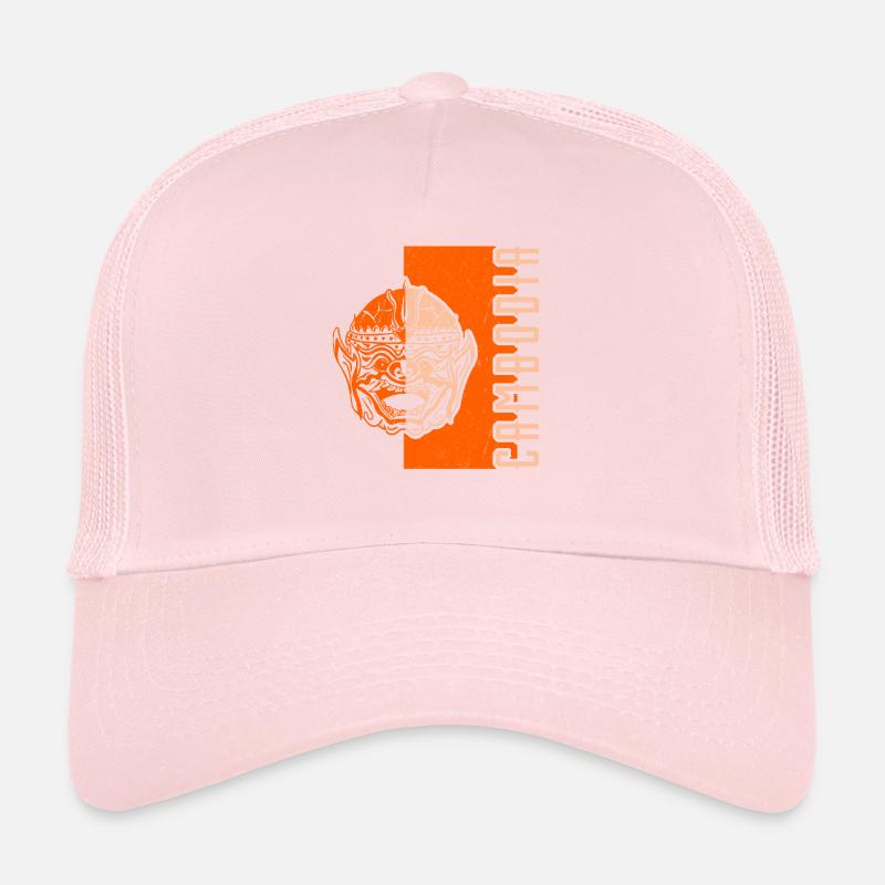 Visite du drapeau national khmer du Cambodge Casquette trucker 