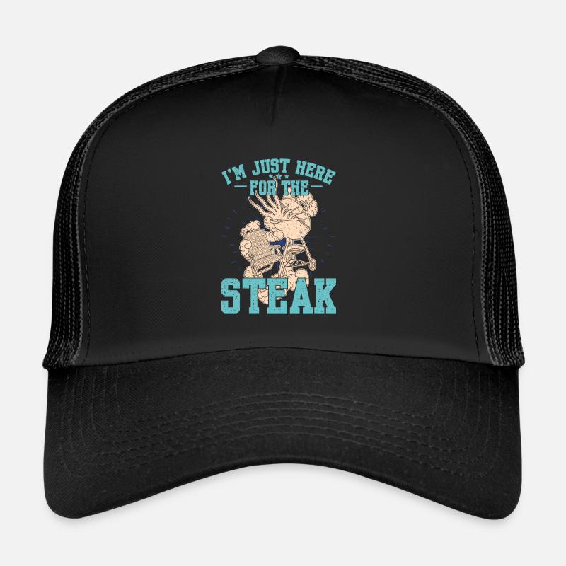 Männergrill Vater BBQ Fleisch Hinterhof Party Trucker Cap