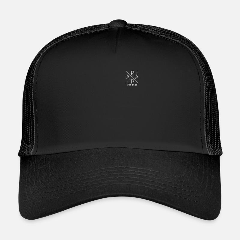 Papa Est 1992 Papa since 1992 Papa 1992 Trucker Cap