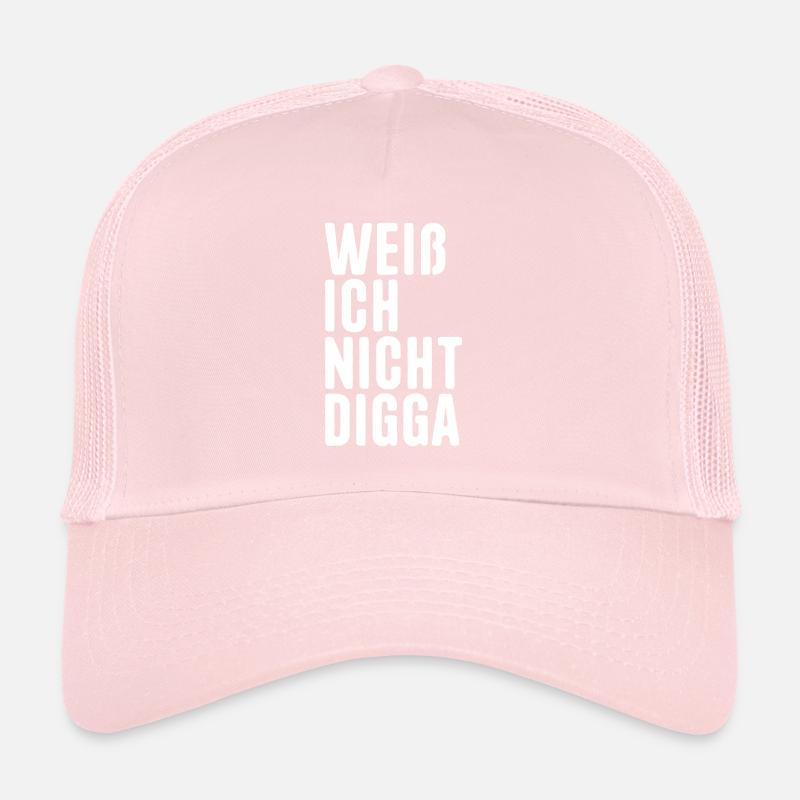 Je ne connais pas Digga Casquette trucker 