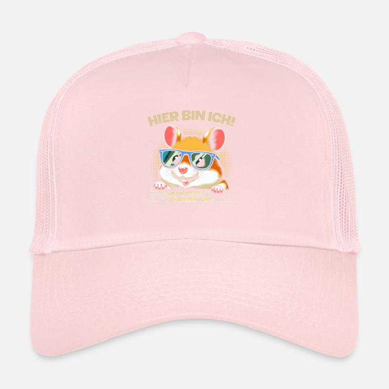 Here I am! Hamster Trucker Cap