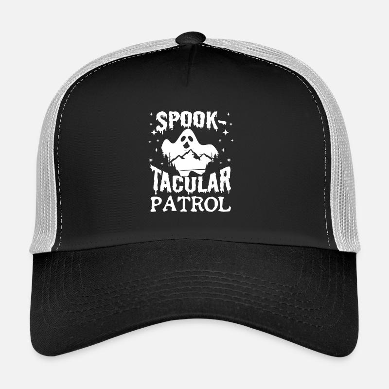 Spook-Tacular Patrol Ghost Investigator Gift idea Trucker Cap