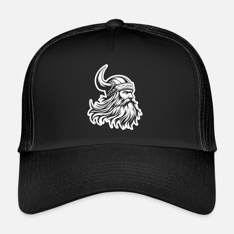 Wikinger Kopf Trucker Cap