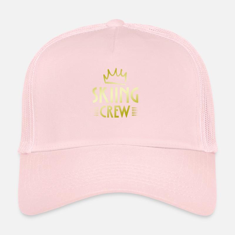 Skiing Crew Trucker Cap