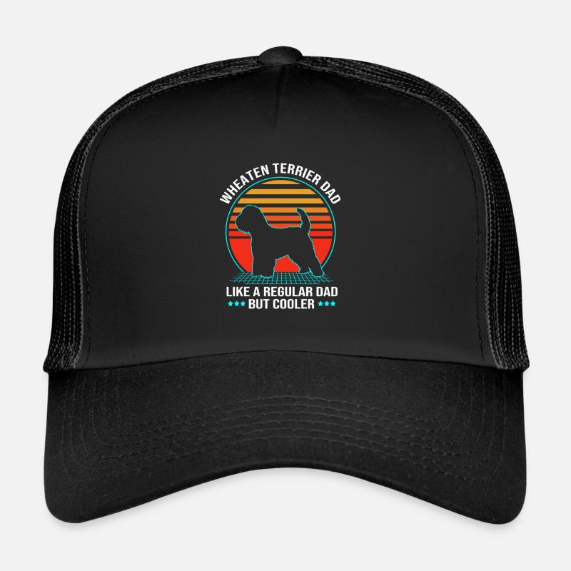 Wheaten Terrier Hund Trucker Cap