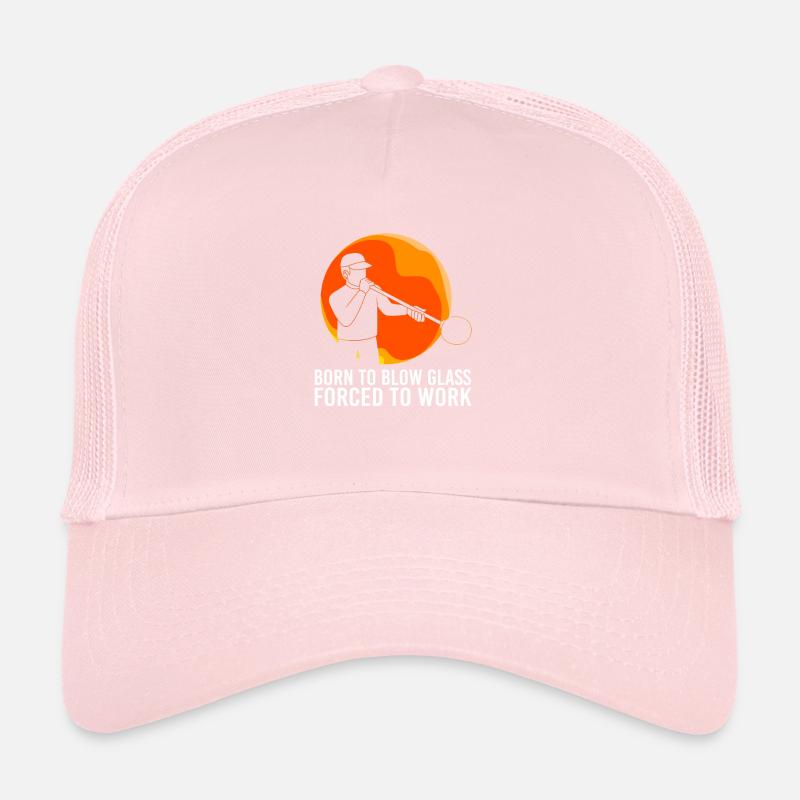 Verre soufflé Casquette trucker 