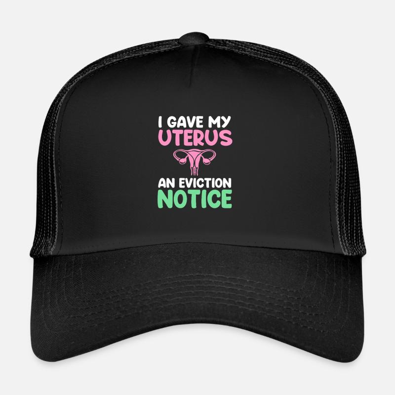 Hysterektomie Uterus Gebärmutter Eierstock Trucker Cap