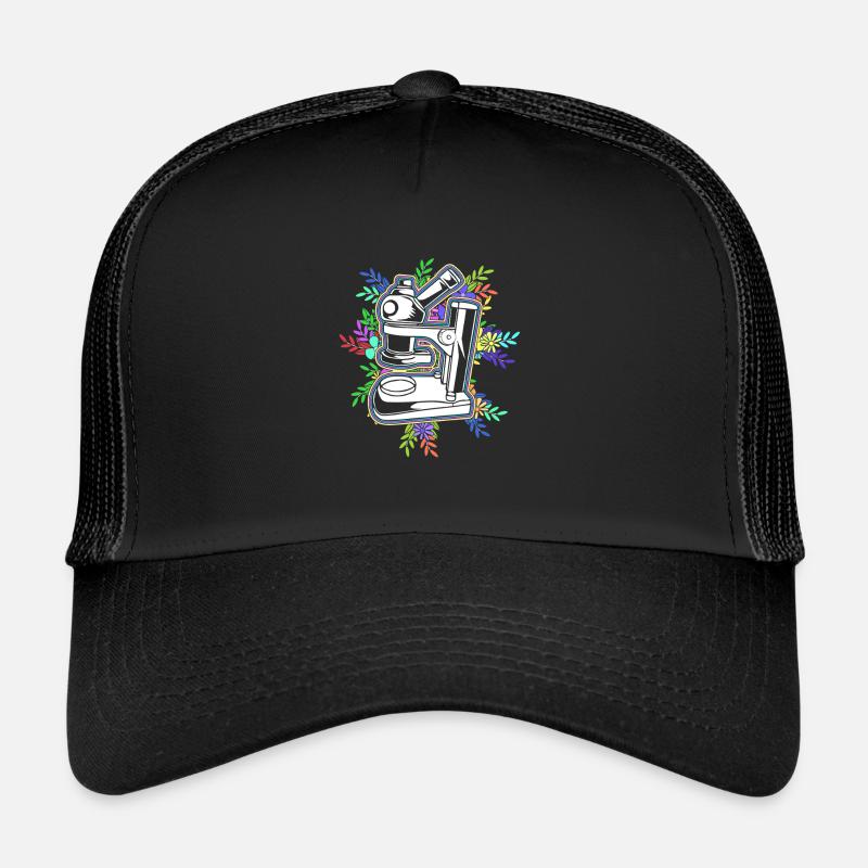 Laboratory Bio Chemistry Microscope Laboratory Trucker Cap