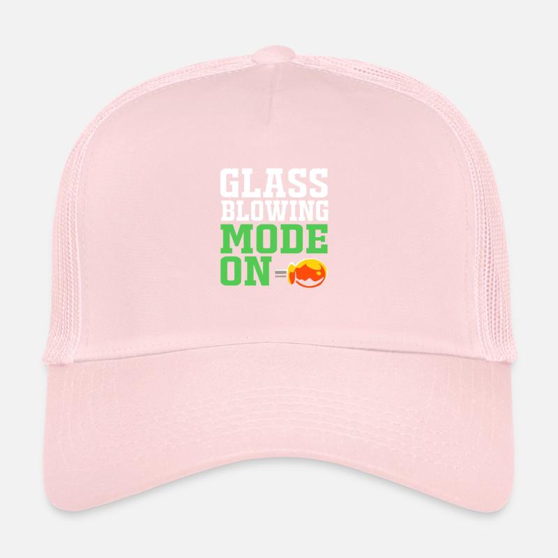 Verre soufflé Casquette trucker 