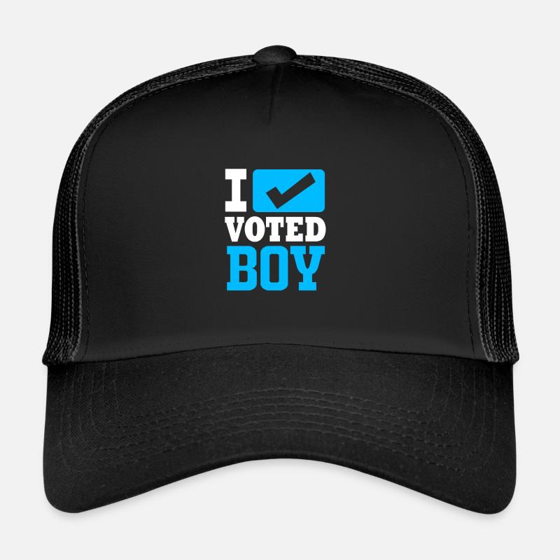 Baby Party Juli Werdende Mutter Team Boy Trucker Cap