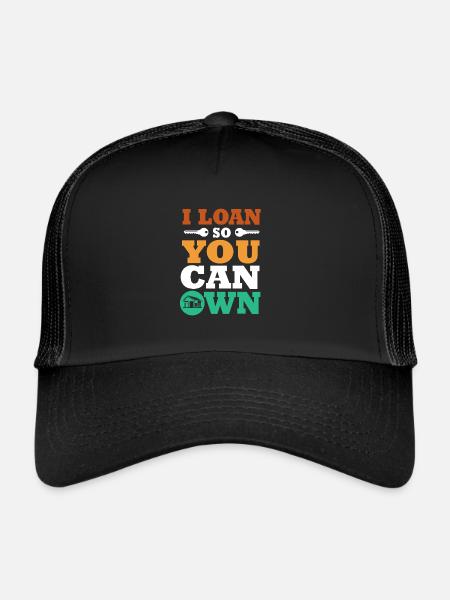 Mortgage Condominium Debt - Trucker Cap - black/black - Front