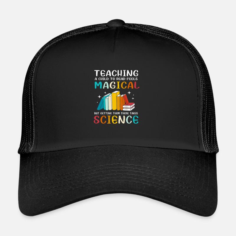 Préscolaire Lecture École primaire Enseignant de l’école primaire Casquette trucker 