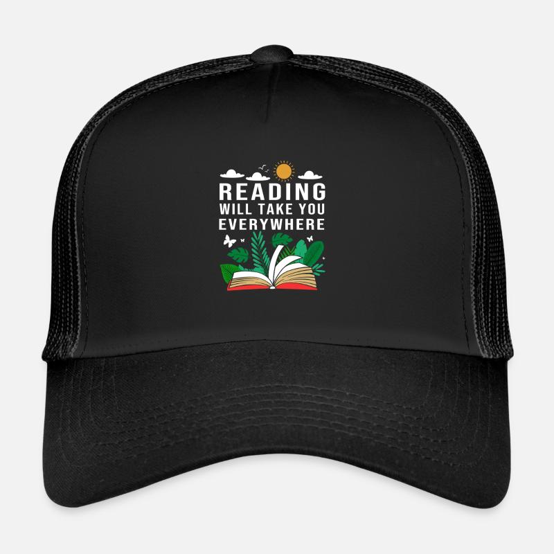 Primary School Preschool Primary School Teacher Reading Trucker Cap