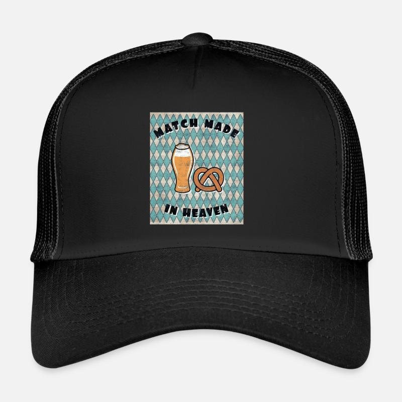 Brezel Geschenk Bäckerei Geschenk Brezel Bäcker Trucker Cap