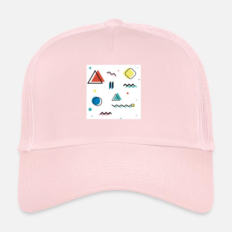 Géométrie abstraite Casquette trucker 
