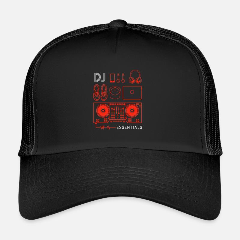 DJ Djing Geschenk Deejay Discjockey DJ Deejay Trucker Cap