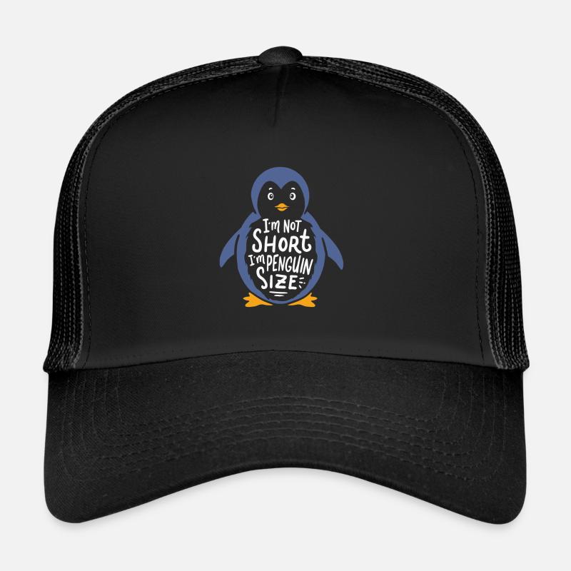 Mignon pingouin - Je ne suis pas petit Casquette trucker 