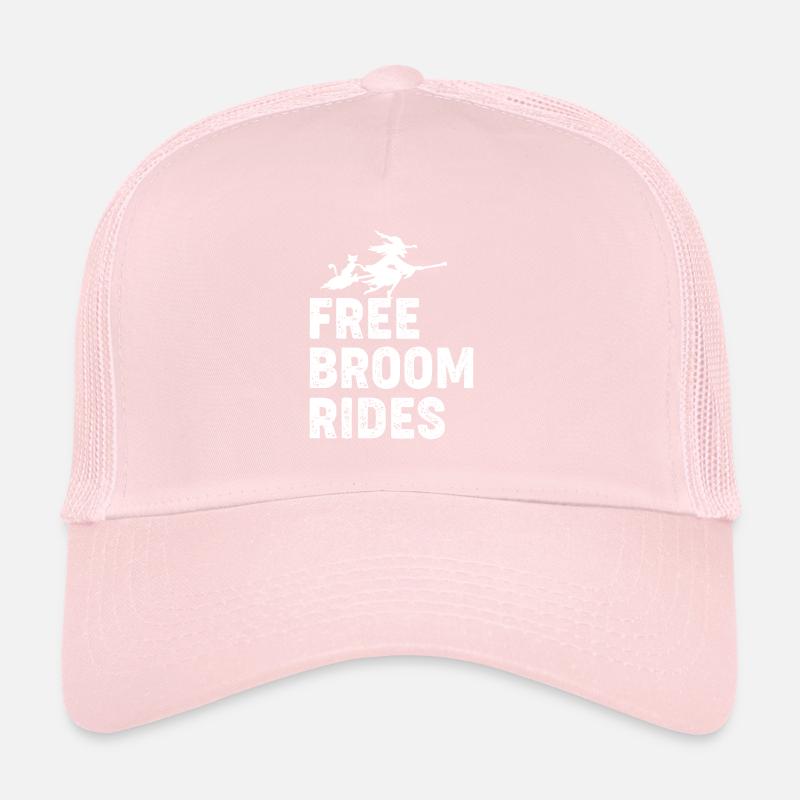 Gratuit équitation sorcière avec chat sur des monts Casquette trucker 