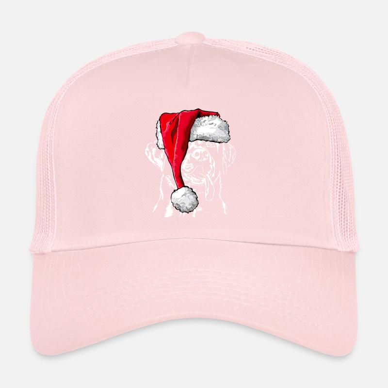 Santa Labrador Chiens Labbi Wilsigns Casquette trucker 