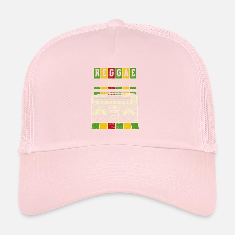 Reggae Music Design For Reggae Music Lovers Trucker Cap