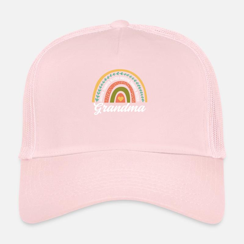 Großmutter-regenbogen-entwurf Für Nanny Der Mutter Trucker Cap