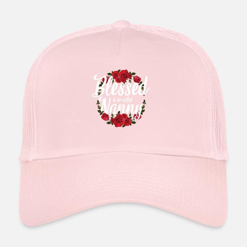 Bienheureuse, nounou pour grand-mère grand-mère appelée à Casquette trucker 