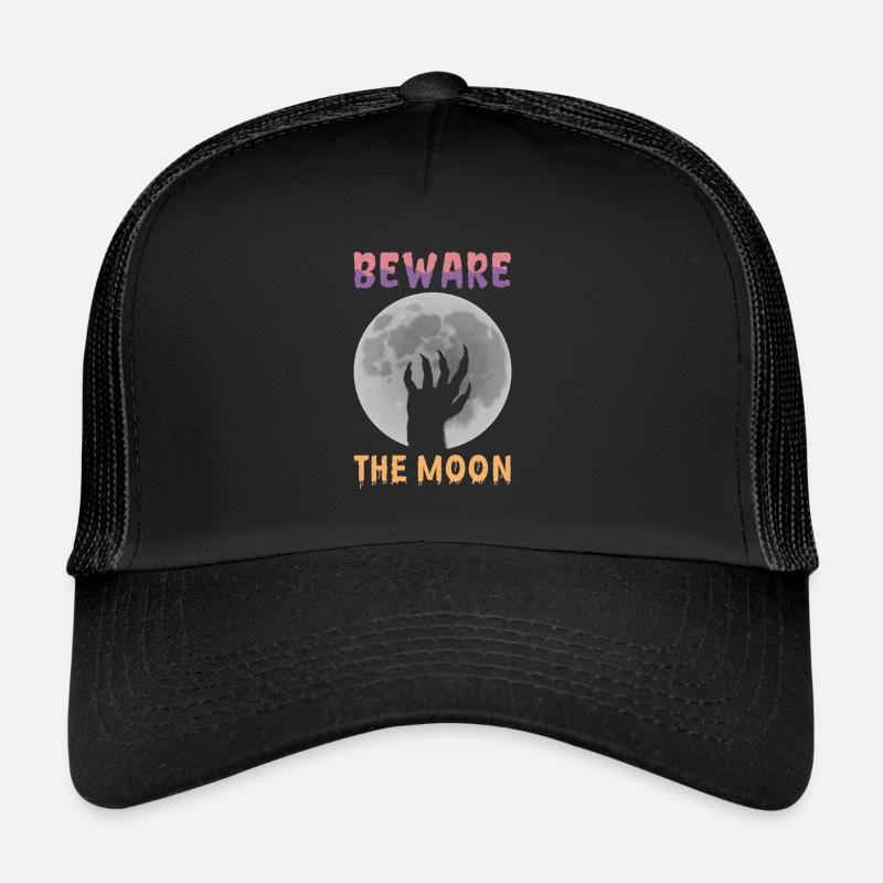 Méfiez-vous de la conception de la lune pour Casquette trucker 