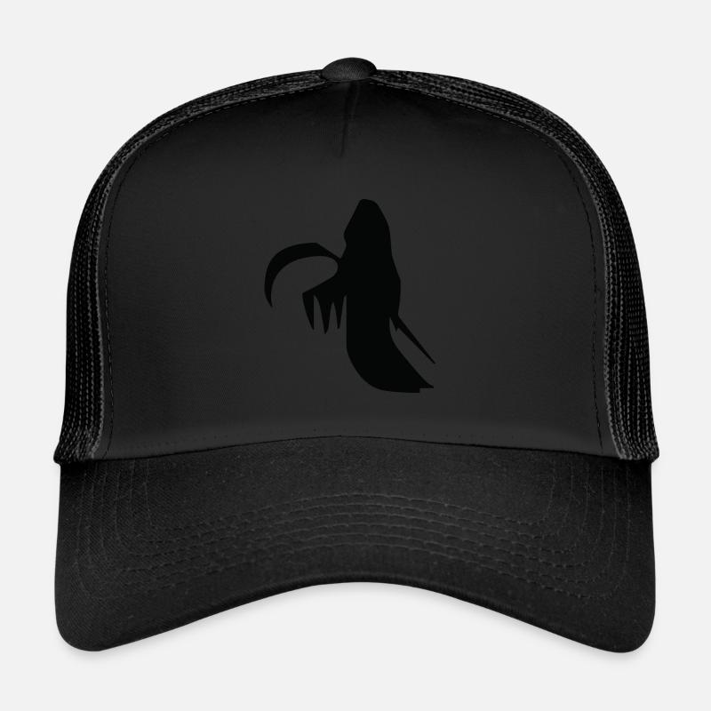 Vaudou Halloween - Casquette trucker  - noir/noir