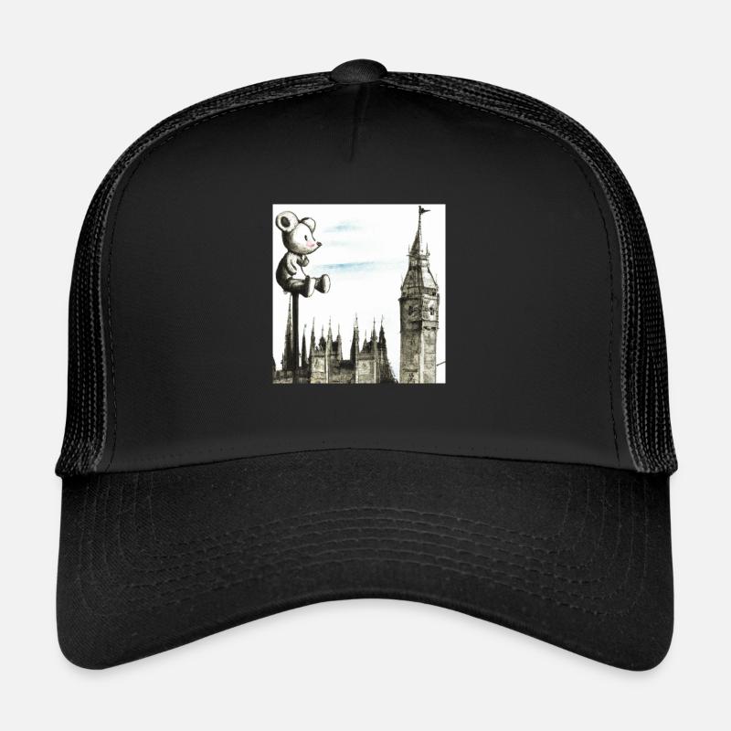 La souris gardien du temps de Big Ben Casquette trucker 