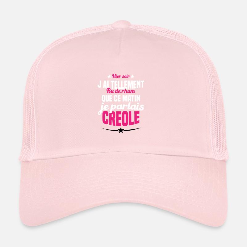 Hier soir j ai tellement bu de rhum Casquette trucker 