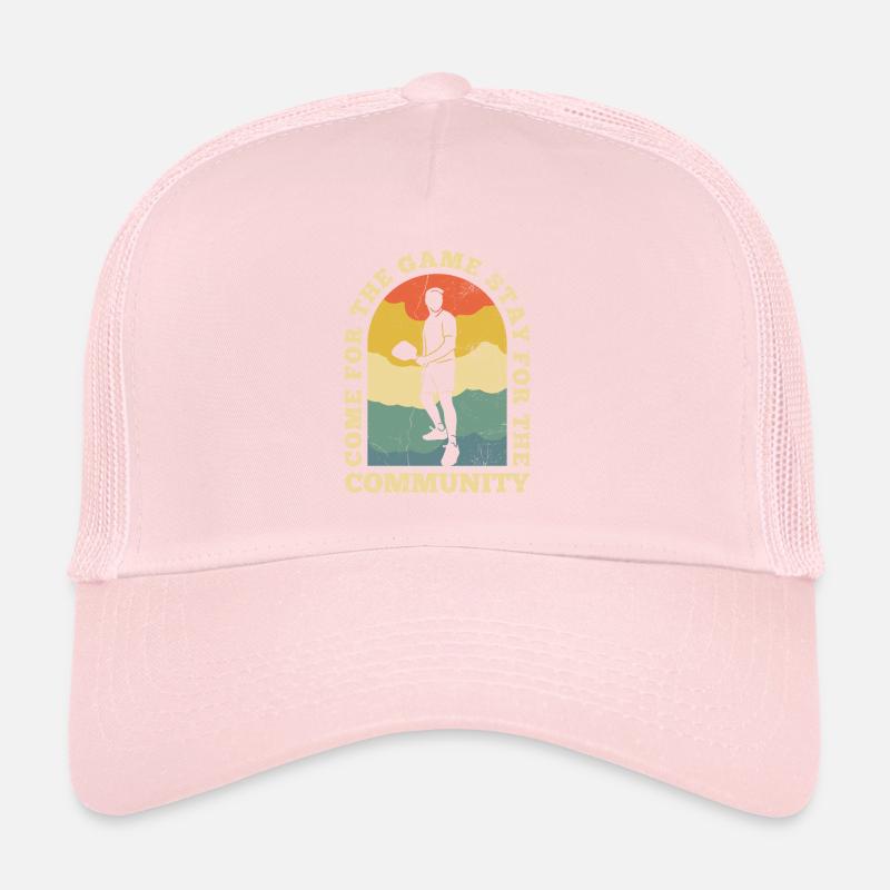 Life is amazing, Pickleball does it Trucker Cap