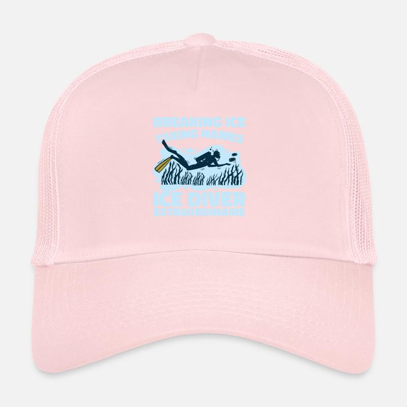 Ice Breaking Name Take, Plain Trucker Cap
