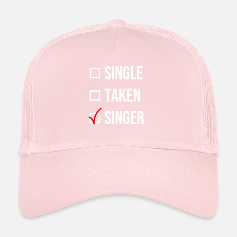 Single Taken Singer Cadeau Chanteur Casquette trucker 