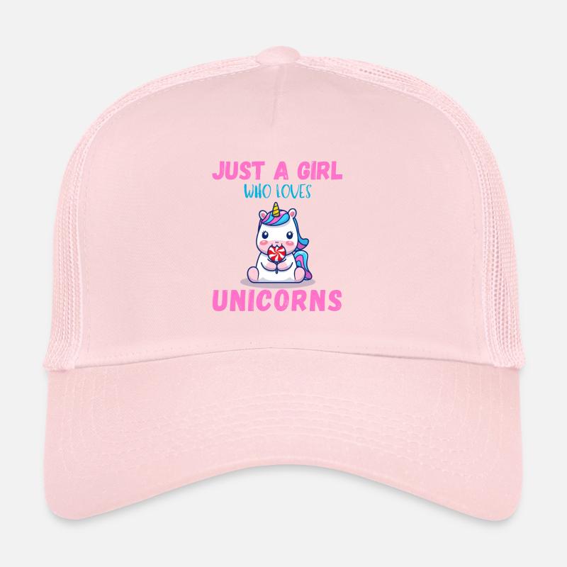 Nur Ein Mädchen, Das Einhörner Liebt. Trucker Cap