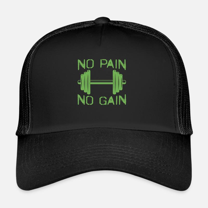 Pas de douleur, pas de gain Casquette trucker 